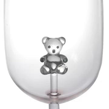 Paddington Bear Wine Glasses – Collector’s Set of 2 Stemware Glasses
